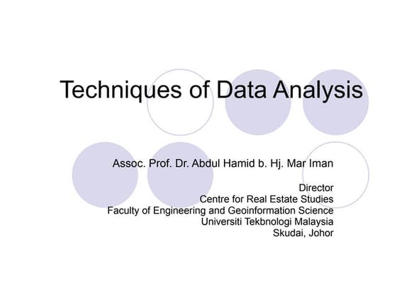 060 techniques of_data_analysis