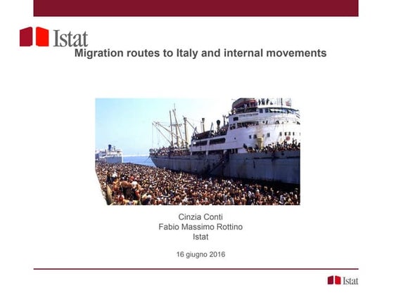 Studying Migrations Routes: New data and Tools