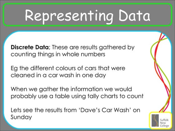 discrete and continuous data