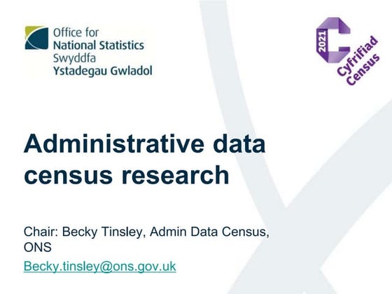 Administrative data census research