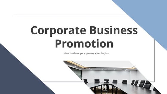 Tempalte Corporate BUsines Promotion news