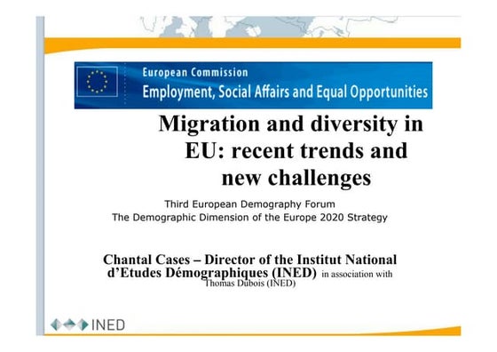 3rd Demographic Forum Nov.2010 Nomac Version