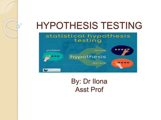 hypothesis testing