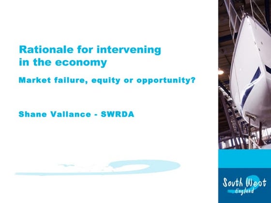 Economics Demystified: Market Failure - Equity or Opportunity?