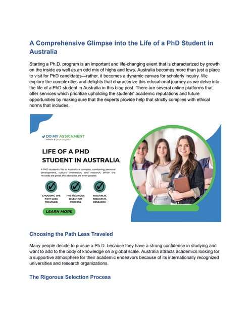 A Comprehensive Glimpse into the Life of a PhD Student in Australia.pdf