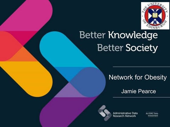Jamie Pearce, Administrative Data Research Centre 