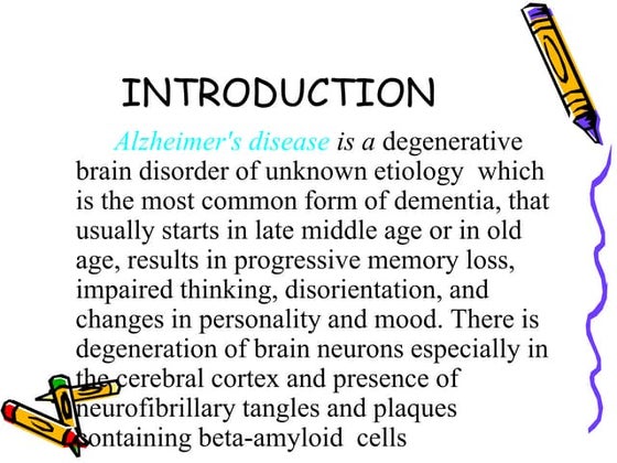 Alzheimer's disease