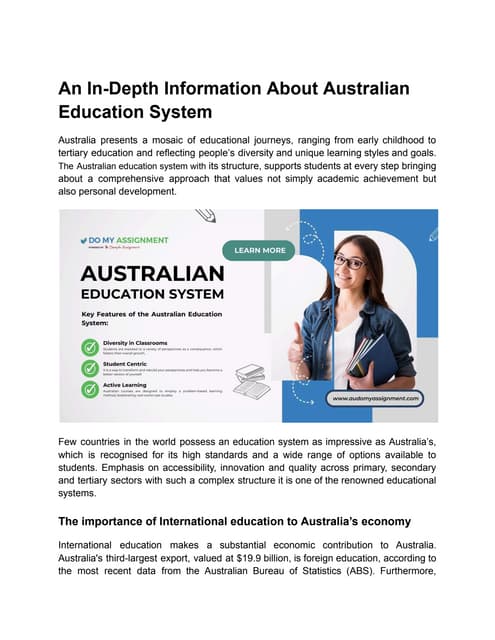 An In-Depth Information About Australian Education System.pdf