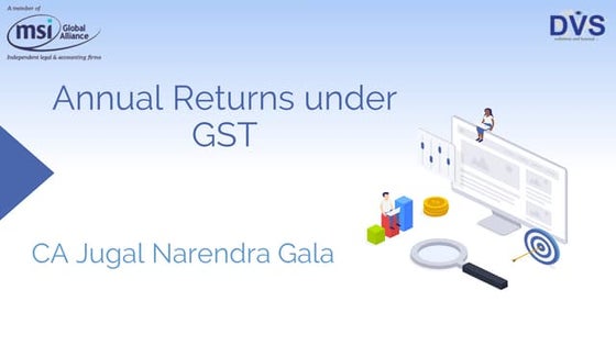 Annual returns under gst