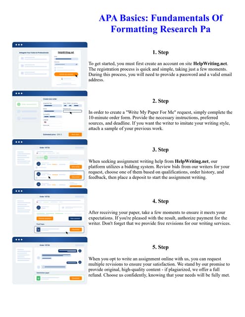 APA Basics Fundamentals Of Formatting Research Pa