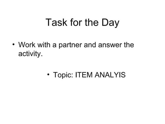 Assessment
