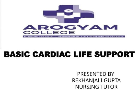 BCLS (basic cardiac life support) modules