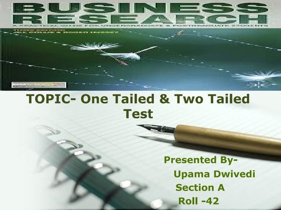 Brm (one tailed and two tailed hypothesis)