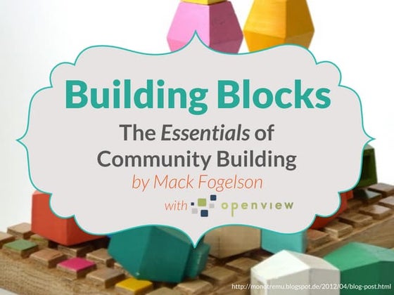 The Essentials of Community Building by Mack Fogelson