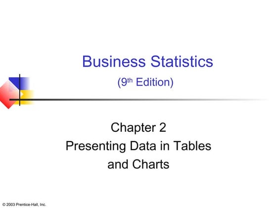 Business Statistics Chapter 2