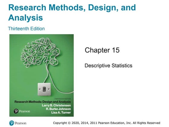 research methods for business, descriptive statistics