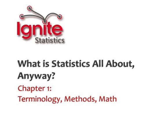 Introduction to Statistics