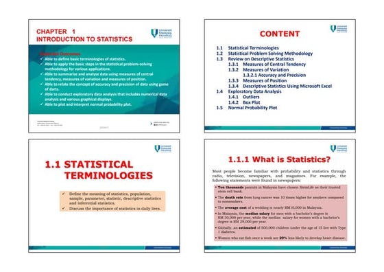 Chapter 1 introduction to statistics.