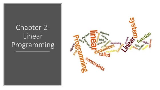 linear programming