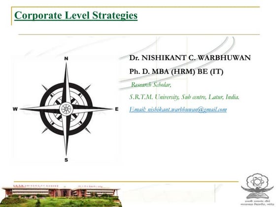 Corporate Level Strategies