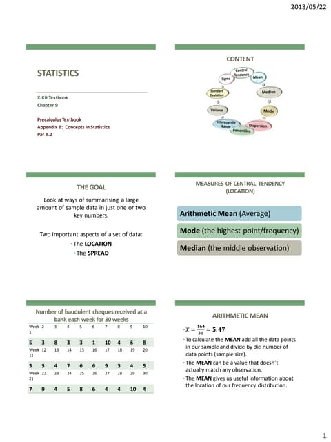 Statistics