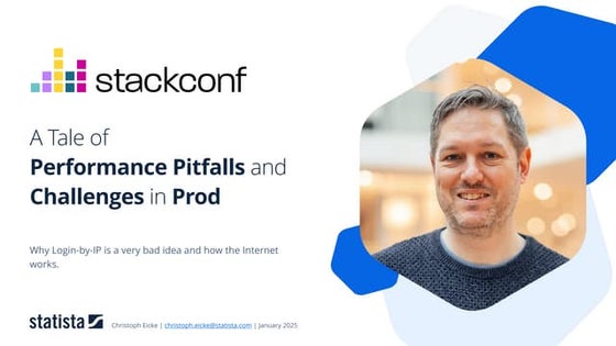 stackconf 2025 | IP Authentication: A Tale of Performance Pitfalls and Challe...