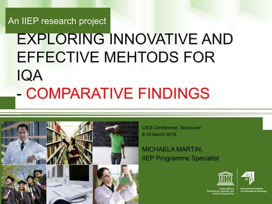 Exploring Innovative and Effective Methods for IQA