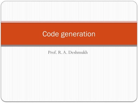 Compiler Design_Code generation techniques.pptx
