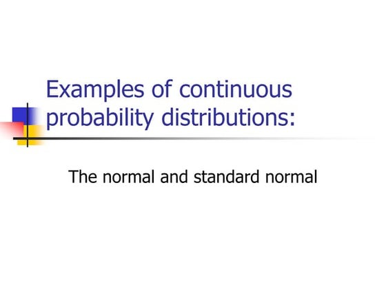 continuous probability distributions.ppt