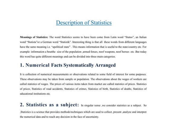 Introduction and meanings of Statistics.docx