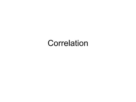 Correlation satisfaction-loyalty