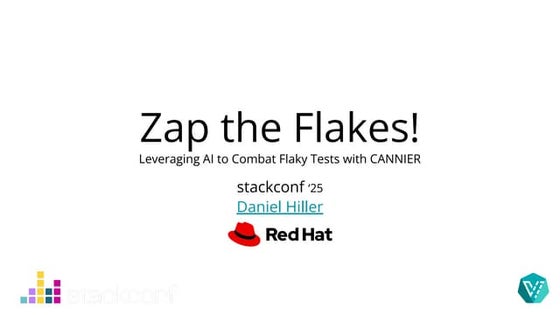stackconf 2025 | Zap the Flakes! Leveraging AI to Combat Flaky Tests with CAN...