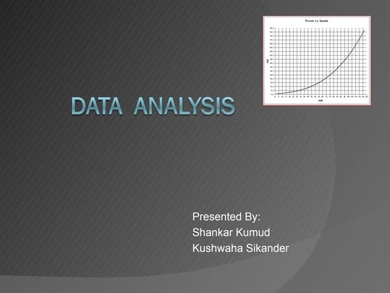 Data Analysis