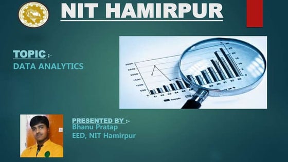 Data analytics