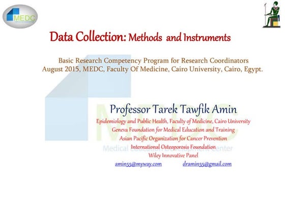 Data collection 