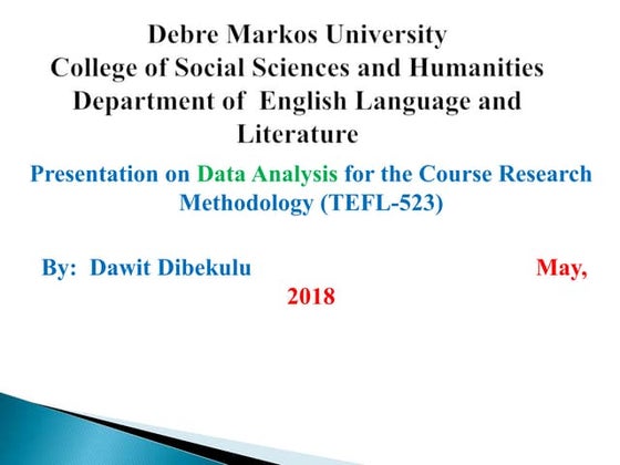 Data Analysis 