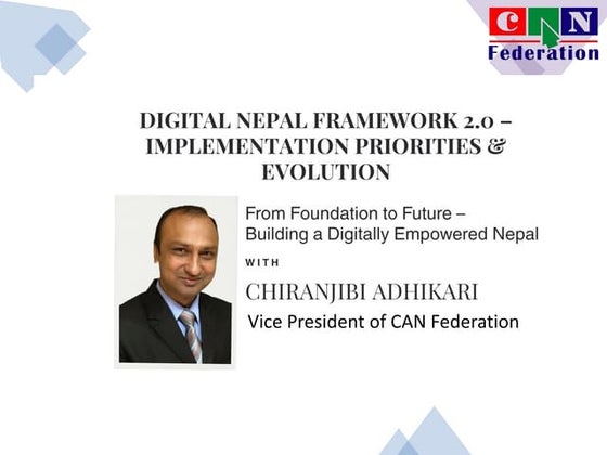 MULTI-STAKEHOLDER CONSULTATION PROGRAM On Implementation of DNF 2.0 and Way F...