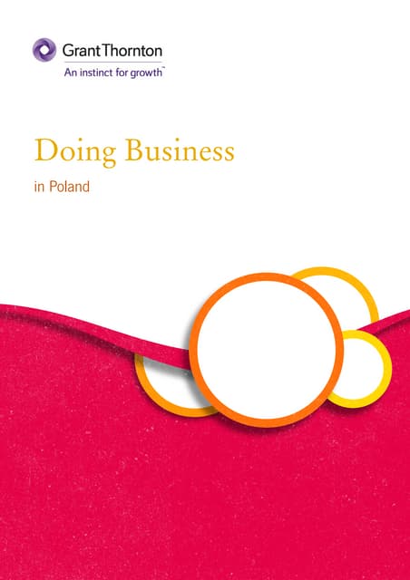 Doing business in Poland (May 2016)
