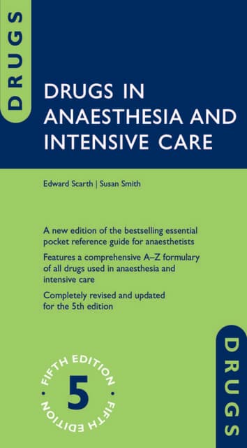 Drugs in Anaesthesia and Intensive Care,.pdf