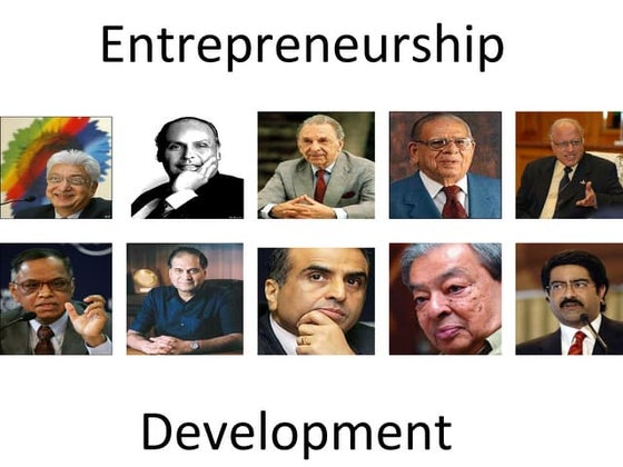 Entrepreneurship development