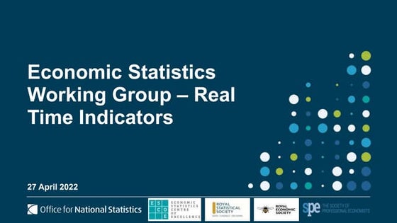 ESWG Real Time Indicators: 27 April 2022