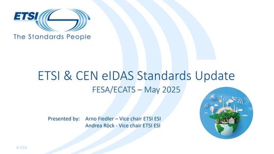ETSI ESI Activities - FESA-ECATS  2025-05-14.pdf