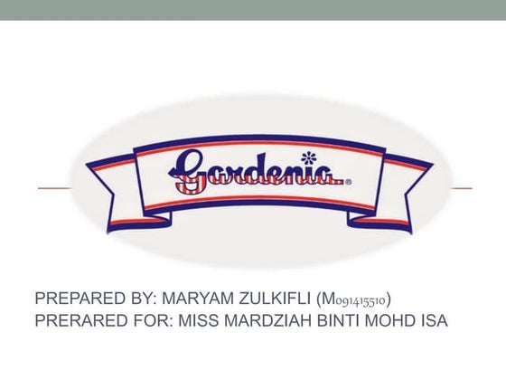 Gardenia Profile For Business