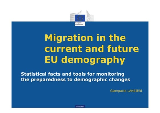 Giampaolo Lanzieri - europes demographic projections