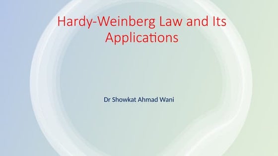 Hardy_Weinbergs_law_and[1]. A simple Explanation