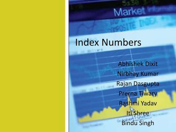 Index number