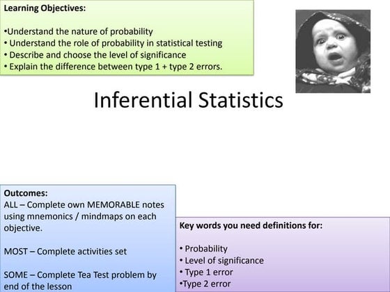 Inferential stats intro part 1
