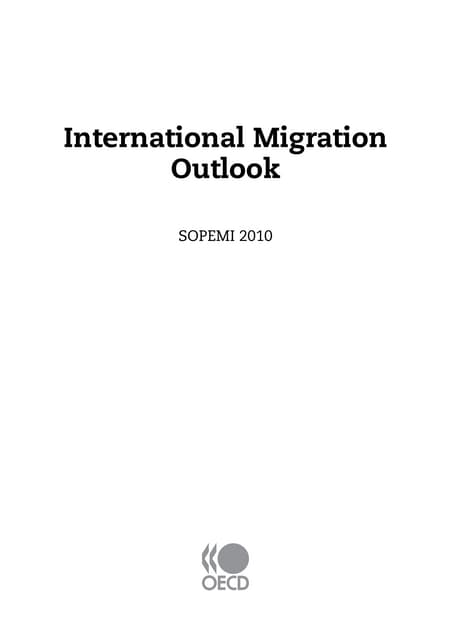 International migration outlook