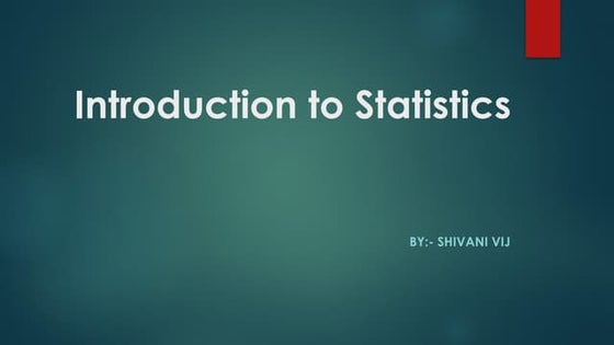 Introduction to Statistics.pptxxxxxxxccx