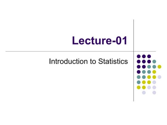 Lecture 01